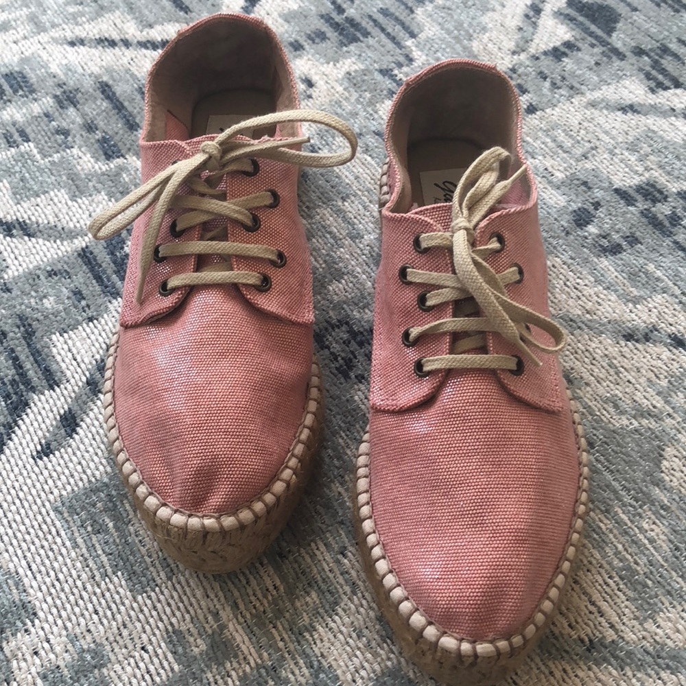 Gaimo Women's Pink Espadrilles Textile Fibers